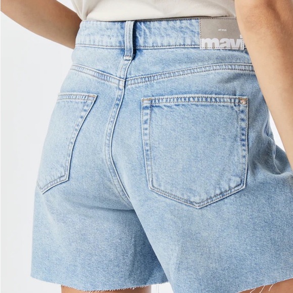 MAVI | Millie Relaxed Denim Shorts - Picture 6 of 10